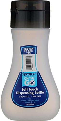 Sprayco St-3 3 Oz Soft Touch Dispenser Bottle Assorted Colors