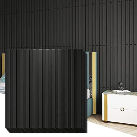 Art3d 3D Slat Wall Panel Cover