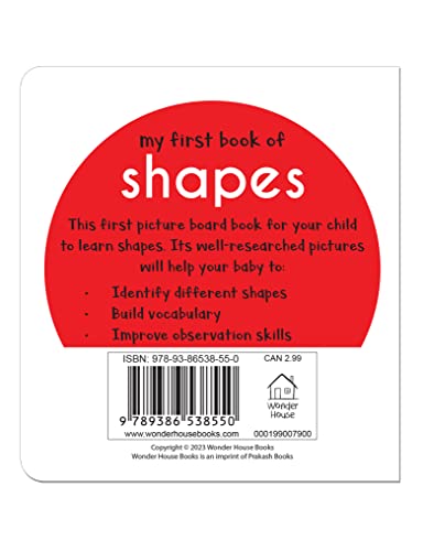 My First Book of Shapes: First Board Book