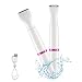 Women Shaver Rechargeable 2 in 1 Bikini Trimmer for Women Waterproof Electric Women Trimmer/Lady Shaver/Razors for Women with Shaving&Bikini Head Wet/Dry Use&Smooth Glide Technology