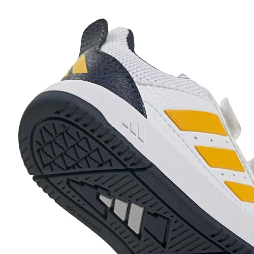 adidas Unisex Baby Tensaur Sport 3.0 Infants Shoes, FTWR White/Collegiate Gold/Collegiate Navy, 22 EU – Ansicht 5