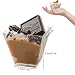 Aitsite 50 Pack Tazas de Postre Plástico con Cucharas Desechables Brillo de...