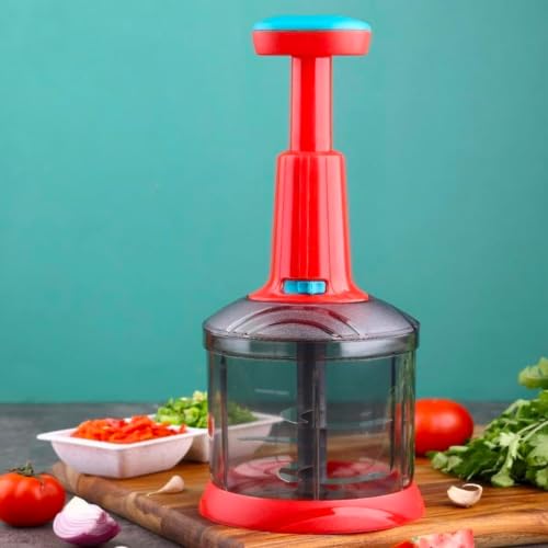 Image of Push Chopper 1200ml Vegetable, Onion, and Garlic Chopper