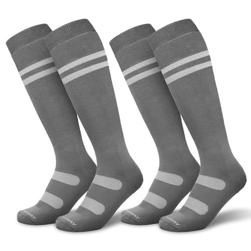 [Findway] 【2足組】 スキー靴下 スキーソック メンズ 抗菌防臭 吸湿速乾 防寒保温 パイル生地 厚手 スノボ 靴下 スノーソック スキー アウトドア 冬用 サポート機能性 通気性 伸縮性 耐久性