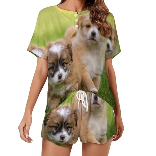 Ensemble de pyjama pour femme idéal pour vos soirées cocooning et vos nuits douces en été