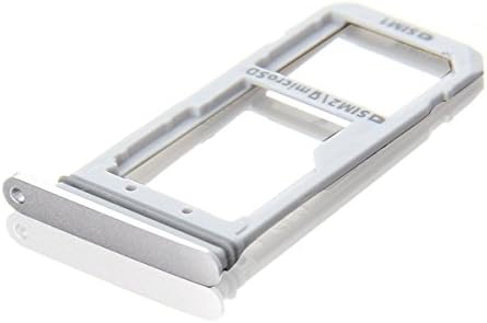 Samsung Galaxy S7 Edge G935 Sim Card Holder Slot Micro SD Card Tray White New Replacement
