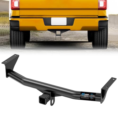 Nilight Class 3 Trailer Hitch 2 Inch Receiver Tow Hitch Compatible with Chevrolet Colorado/GMC Canyon 2015 2016 2017 2018 2019 2020 2021 2022 Black Powder Coated