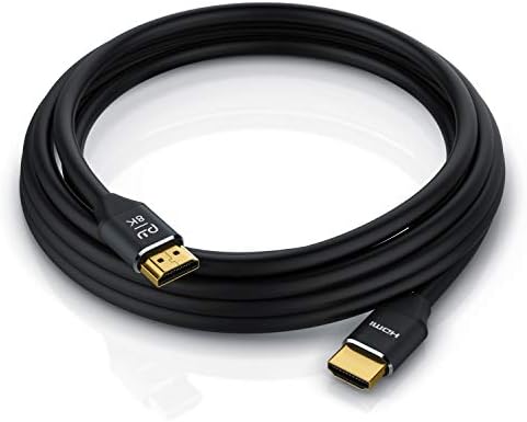 Primewire - 8k HDMI Cable 2.1  2m - Ultra High Speed 8k @ 60Hz 4k @ 120Hz with DSC 7680 x 4320 - Ultra HD II - HDMI 2.1 2.0a 2.0b - 3D - Highspeed Ethernet - HDR - ARC - for Blu Ray PS4 PS5 Xbox
