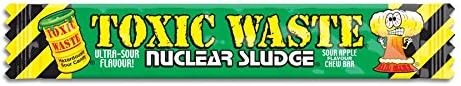Toxic Waste Nuclear Sludge Chew Bar - Apple x5