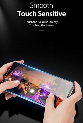 Image of Mr.Shield Top-Notch HD+ Tempered Glass Screen Protector Guard for Redmi K50i (6.6 Inch), 9H Hardness, Military Grade Protection, Easy Installation kit