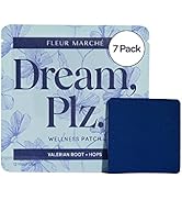 Fleur Marche Dream, Plz. Botanical Sleep Patch - Sleep Aid Patch with Valerian Root, L-Theanine, ...