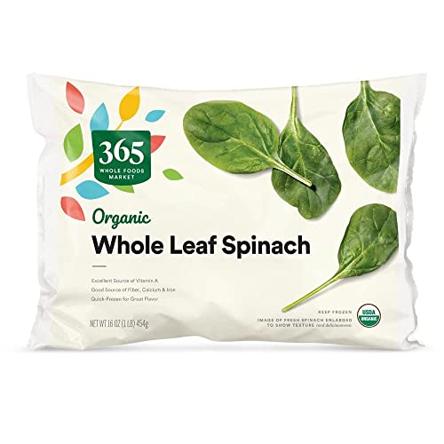 365 By Whole Foods Market, Spinach Whole Leaf Organic, 16 Ounce #TOP23
