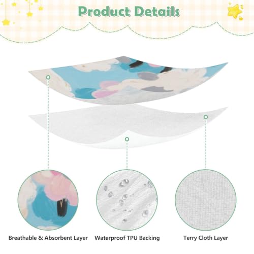 Drap imperméable bébé protège matelas mini berceau 132x71 - 6