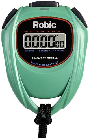 Robic 429-67998 Easy to Use High Presision Stopwatch, Green