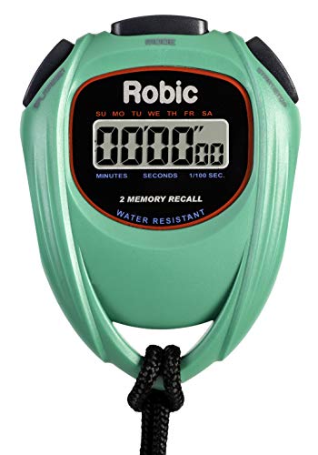 Robic 429-67998 Easy To Use High Presision Stopwatch, Green #TOP3