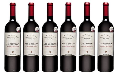 6x 0,75l - Mont du Toit - Les Coteaux - Cabernet Sauvignon - Wellington W.O. - Südafrika - Rotwein trocken Cover