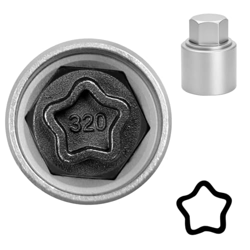 Image of 320 Wheel Locking Nut Key for Mercedes Benz, Lug Nut Removal Tool