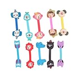 Organisateur de câbles magnétique : fabriqués en pp et autres matériaux, ces enrouleurs de câbles sont déformables.