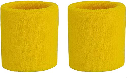 Image of Play2Fit 4 Wristband (2 Pair) Soft Sweatband for All Sport, Stretchable, Sweat Absorbent Supports Wrist Made in India (Multicolor5, 5 Inch)