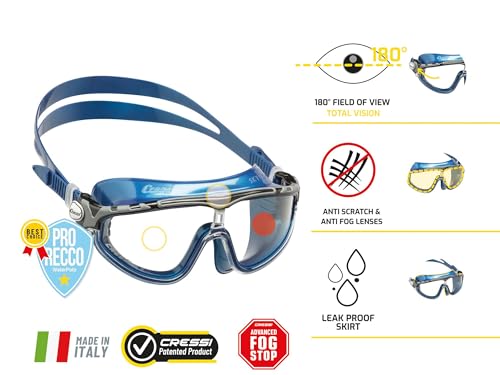 Image of Cressi Skylight, Swim Goggles Adult - Cressi: Italian Quality Swimming Gear Since 1946
