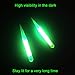 QualyQualy Glow Sticks for Fishing Lures Soft Baits Worms Jig Tails Light, Light Sticks for Soft Plastic Lures, Fishing Lures Glow Stick 100 Pcs 20 Pcs
