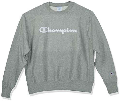 Champion LIFE mens Reverse Weave Sweatshirt, Oxford Gray, XX-Large US