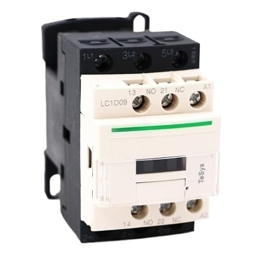 JFQOWCMP LC1D09CC7 AC Contactor 3P 3NO LC1-D09CC7 9A 36V AC Coil