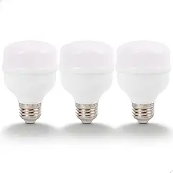 Lâmpada Led Bulbo 30w 6500k Econômica Forte com Iluminação Potente Cor Branco Frio Soquete E27 Bivolt 127v 220v (3)