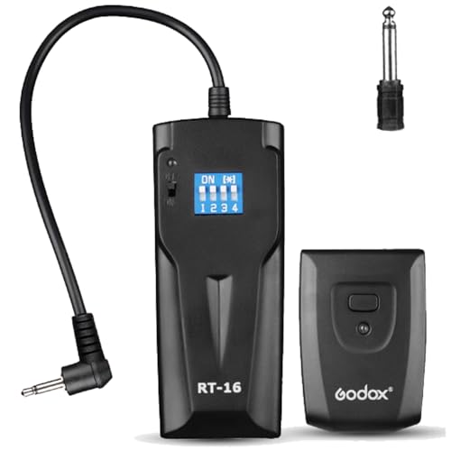 GODOX RT-16 Wireless Flash Trigger Set for Monolight Studio Strobe Flash, Basic Universal 433MHz 16...