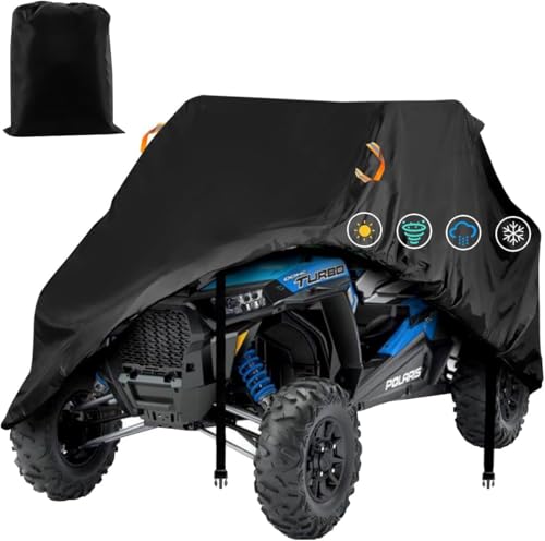 UTV Cover 2 Seater Waterproof Outdoor,Side by Side ATV...