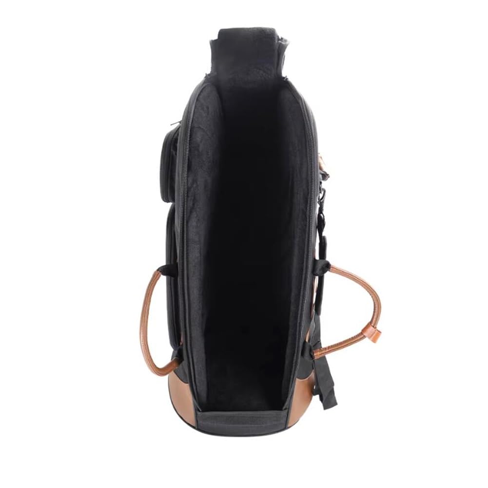 Bolsa de bombardino de Llave Plana Bolsa de bombardino de Tela Oxford Gruesa 4 Bolsa de bombardino de Llave Plana Accesorios para Instrumentos de Viento