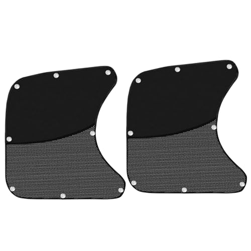 Rideaux de fenêtres latérales semi-RV anti-UV amovibles et réglables