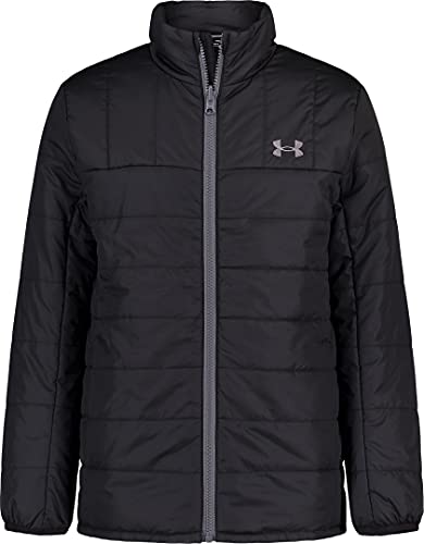 Image of Under Armour Boys' Westward 3-in-1 Jacket, Removable Quilted Liner & Hood, Windproof & Water Repellant