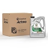 Castrol 03139 Actevo 20W-50 Part Synthetic 4T Motorcycle Oil - 1 Gallon Jug, (Pack of 3)