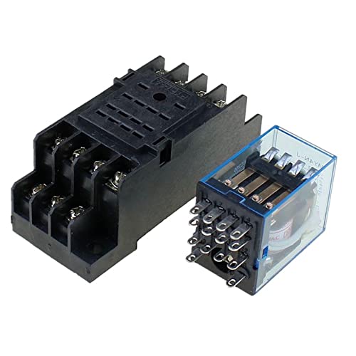 Relais de commande 220V AC pour automatisme industriel lot de 5 pièces MY4NJ 14 broches - 6