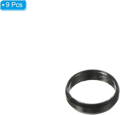 Miniatura 20 de PATIKIL Dart Shaft Rings, Aluminum Dart O-Ring Accessories for Plastic & Nylon Shafts