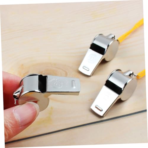 Silbato de emergencia con collar 10 piezas para árbitros miniatura 6