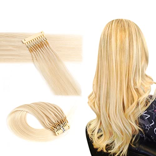 6d Hair Extensions Real Human Hair,Hidden Hair Extensions, 100% Real Human Hair Clip in Hair Extensions Soft Smooth can