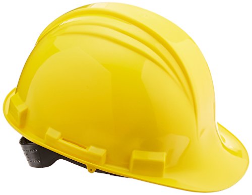 Honeywell A59020000 A59 The Peak Hard Hat, Pin Lock, 4-Point Plastic Suspension, Yellow