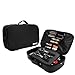 Salon Barber Tool Storage Bag Scissor Bag Beauty Carrying Case Portable Makeup Box Beauty And Hair Products Sorting Bag(L 1PCS)