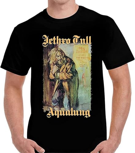 UQSQYDIYO Jethro Tull Aqualung Men's Cotton T-Shirt