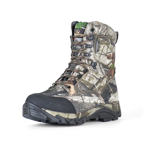 Men's Waterproof Hunting Boots Inch Lightweight Camo Insulated