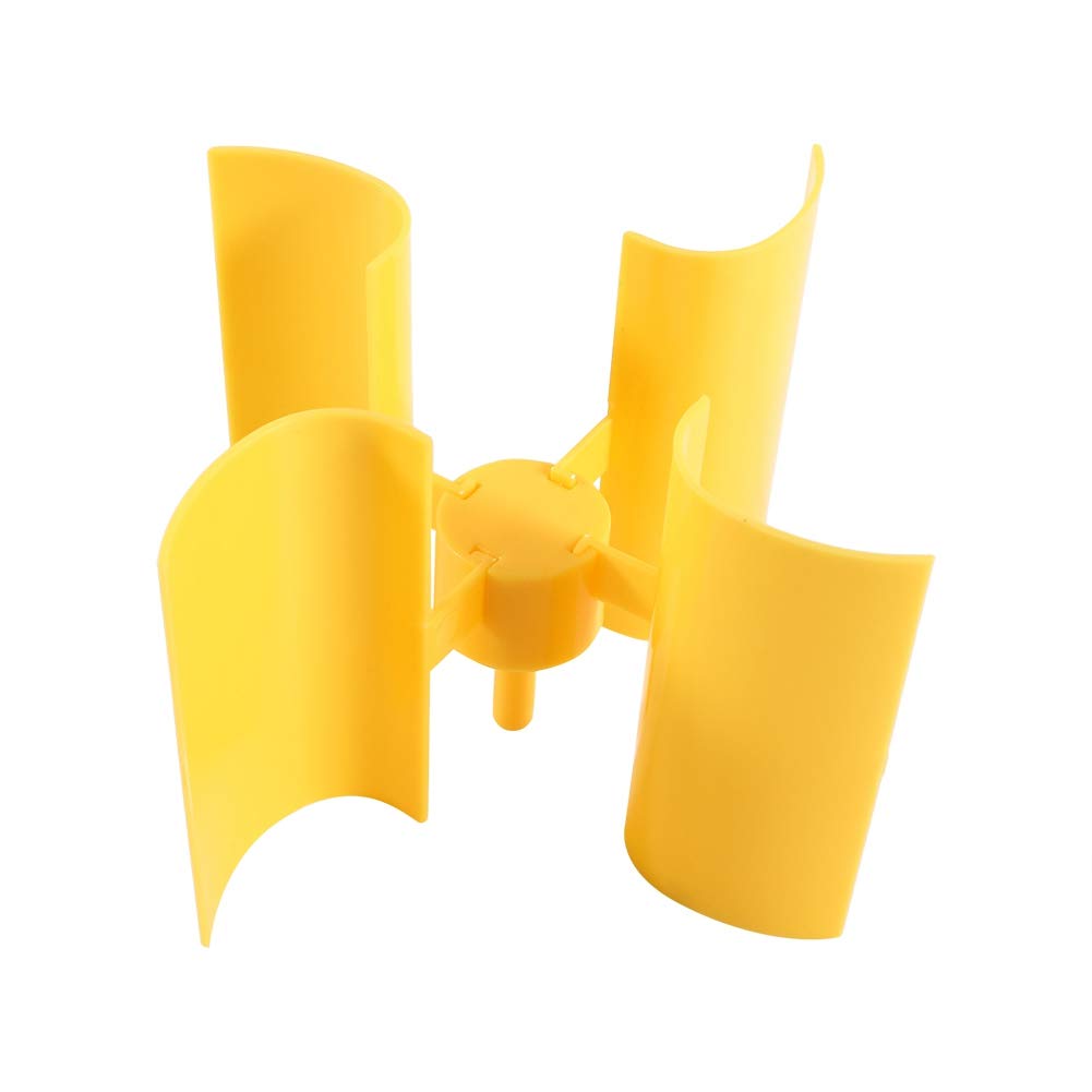 Kit fai-da-te Generatore eolico verticale Piccolo motore Pale eoliche Generatore Turbine Lame Breeze Generatore di elettricità