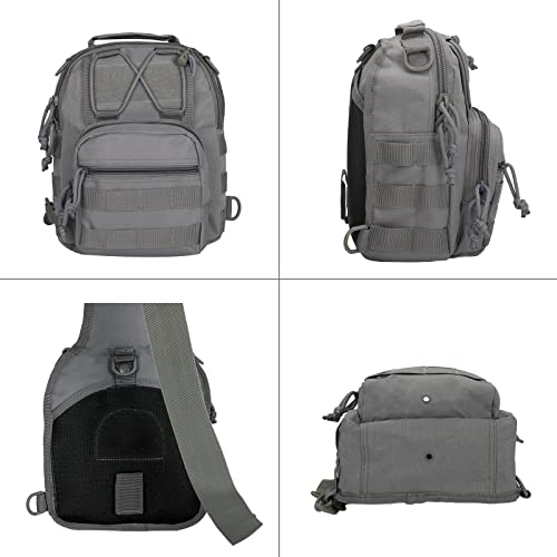 BOMTURN Tactical Sling Shoulder Bag