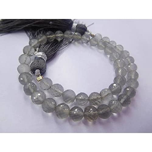 Pierre de lune grise perles 5mm LKBEADS pour vos bijoux faits main