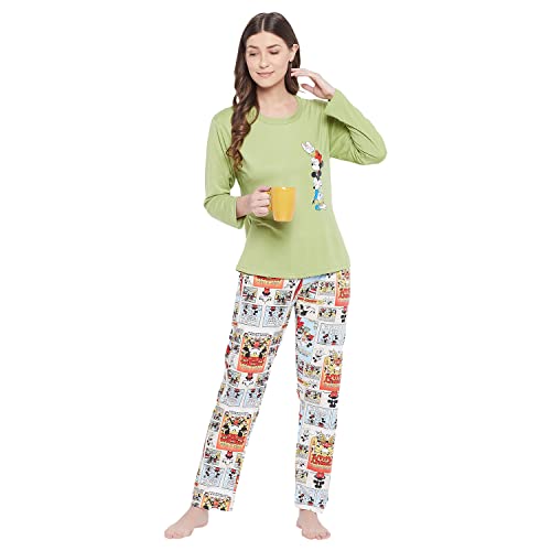 Image of CAMEY Women Full Sleeve Nightsuit