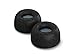 Comply Truly Wireless Replacement Earphone Tips - Premium Noise Blocking Earbud Tips Made from Secure Fitting and Comfortable Memory Foam - Black, 3 Pairs, Medium with SweatGuard