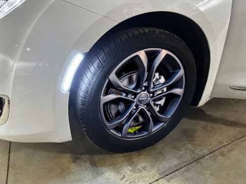 Kit de luces LED laterales blanco con lente ahumado para Chrysler Pacifica 2017+ miniatura 7