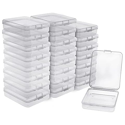 BELLE VOUS Boîtes de Rangement Transparentes Cover