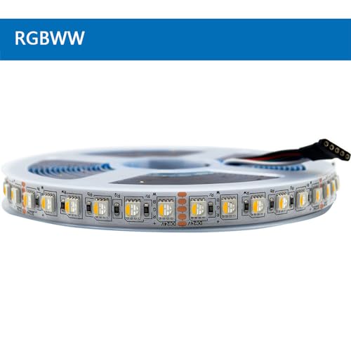 Tira LED RGBW 24V 60led/m 5M IP30 Blanco miniatura 6